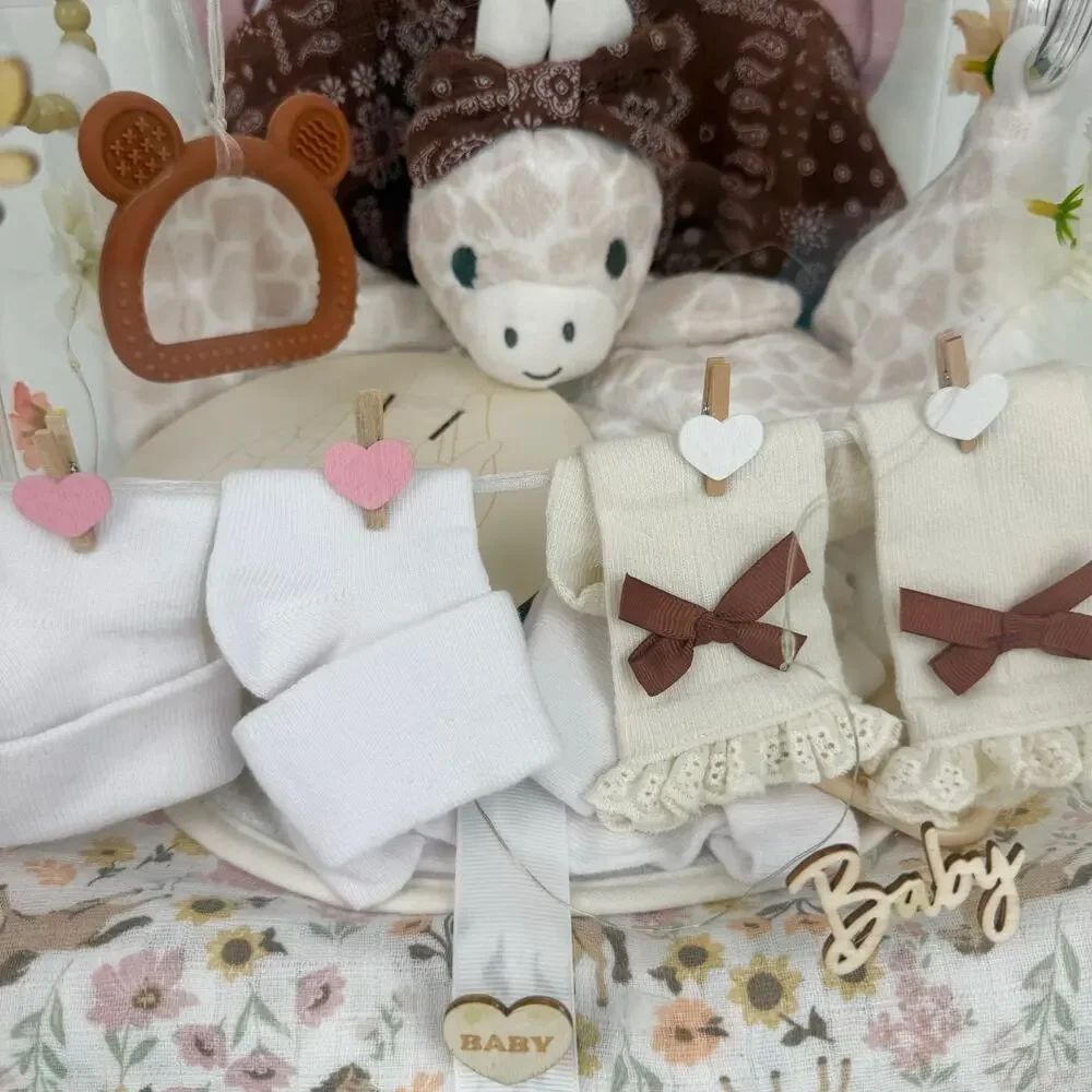 Luxury Handmade Baby Shower Gift Box | Premium Newborn Gift Set | Ready to Gift
